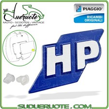 Targhetta Bauletto Anteriore HP Portaoggetti Vespa Pk 50 V HP 1990-1997 Piaggio