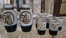 Servizio  Sake In Porcellana Giappone XX Secolo