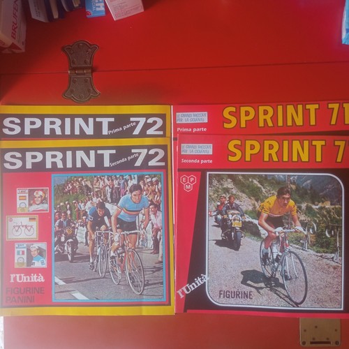 Sprint 72 figurine panini - figurine,