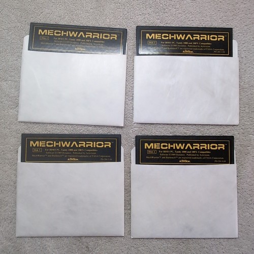 Mechwarrior 1989 activision - 1989,