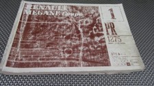 7711176344 PR 1275 - 1 CATALOGO RICAMBI PER RENAULT MEGANE COUPE' DEL 11 / 1995
