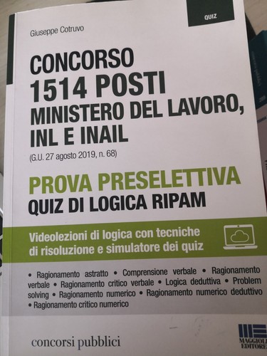 Libro esercitazioni concorsi - libro,