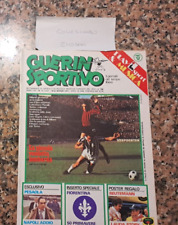 Guerin sportivo 11 1977-Fiorentina-Film  Campionato-NO POSTER LAUDA-si inserto