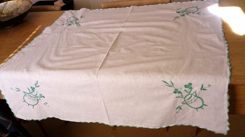 Vintage embroidered cotton - vintage,