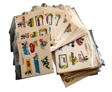 ADESIVI STICKERS -VINTAGE -WARNER BROS- NOMI MISTI