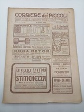 Giornale corriere dei piccoli - giornale,