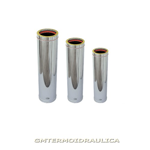 Tubo acciaio doppia parete - doppia,