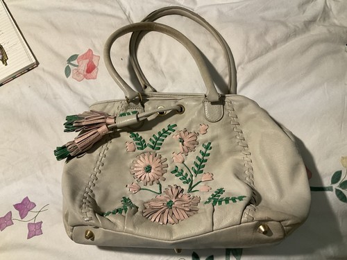 Borsa isabella fiore pelle - fiore, in