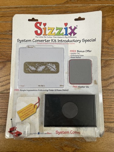 Sizzix die cut - die, system