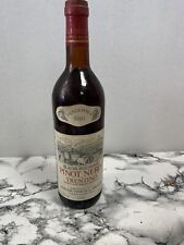 Bottiglia Pinot Nero del Trentino - Vendemmia 1980 - Azienda Vinicola Dolzan
