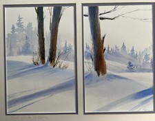 Dipinto ad acquerello di