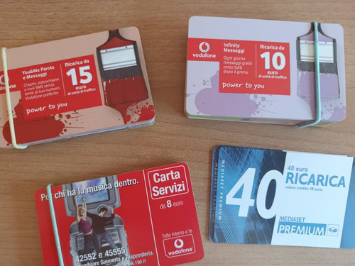 Ricariche telefoniche vodafone - telefoniche,