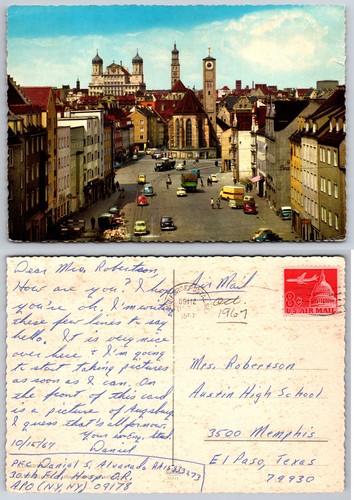 Cartolina scena strada - cartolina,