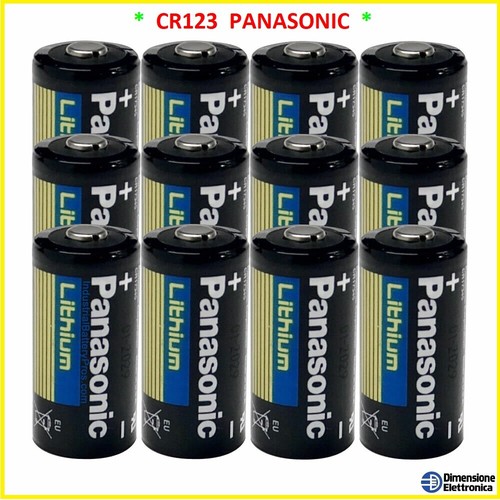 10pz pila panasonic litio - *,