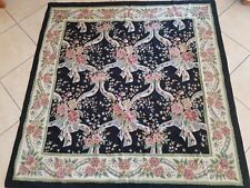 Tappeto salotto moderno colorato di cotone e lana made in Pakistan 198x198