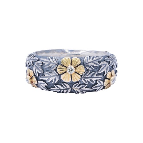 925 argento 18k oro giallo - 18k,