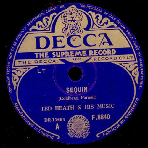 Ted heath his music sequin - heath,