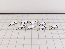 8x White AIRCRAFT