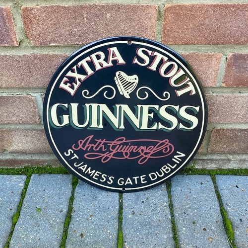 Insegna pubblicitaria guinness - insegna,