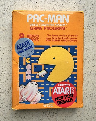 Gioco atari 2600 pac man - gioco, pac-man