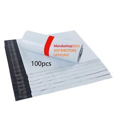 buste da imballaggio spedizioni 100 pezzi plastica resistenti impermeabili bianc