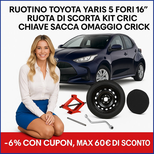 Kit ruotino scorta - ruotino, di