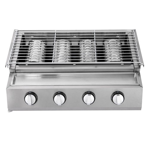 Barbecue gas grill - grill, acciaio