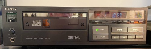 Sony cdp 101 restaurée - cdp-101,
