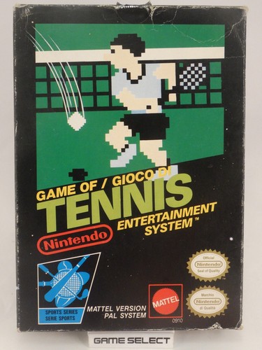 Tennis nintendo nes bit - bit, pal