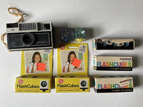 Flash cubes sylvania - ge,