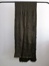 FALIERO SARTI SCIARPA GRANDE 60% CASHMERE 40% SETA (RUGGINE/NERO)