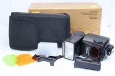 Ab Nikon Speedlight Sb-800 Sd-800 With Additional Battery Pack Strobe