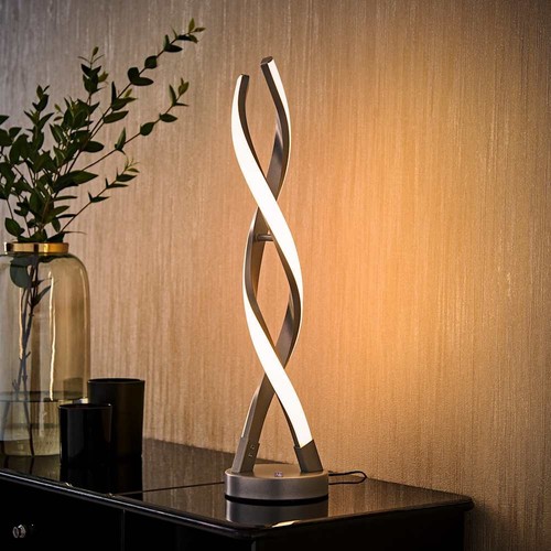 Integrated led table lamp - integrated, matt