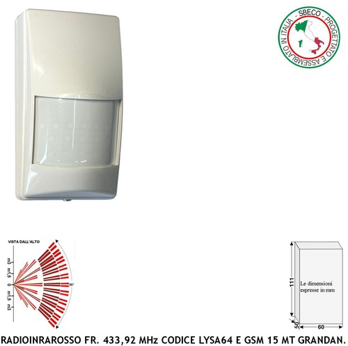 Infrarosso radio antifurto - radio,