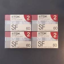 8 Audio Cassette TDK SF 60 - 8