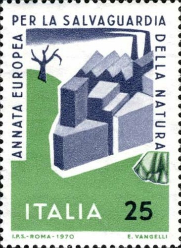 Francobollo italia 1970 anno - francobollo,