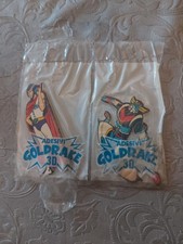 N 2 Adesivi 3D Goldrake 1978- Sacis Roma vintage-blisterato 