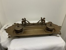 Antico Calamaio In Bronzo