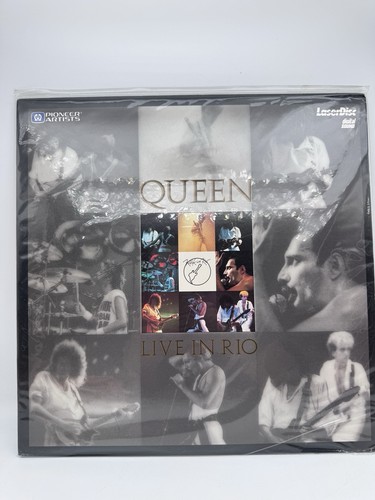 Queen live rio laserdisc - queen,