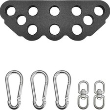 Attacco Barra Estraibile LAT per Macchina Cavi - Multi-Grip Fitness SpreaderBar↔