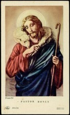 santino-holy card""ediz. EB/Ars n.24 PASTOR BONUS