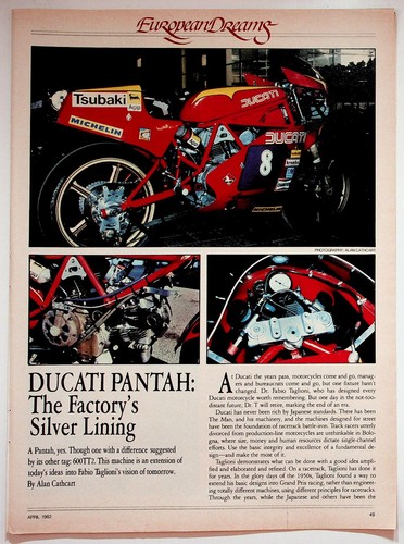 Ducati pantah 600tt2 stampa - ducati,