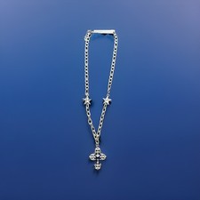 Collana Croce Gotica Finta