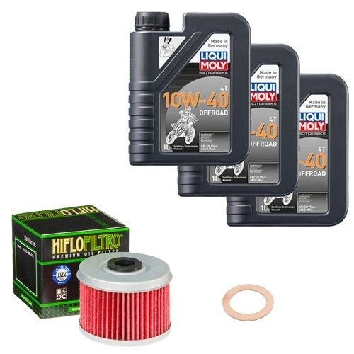 Kit olio hiflo 10w off - olio,