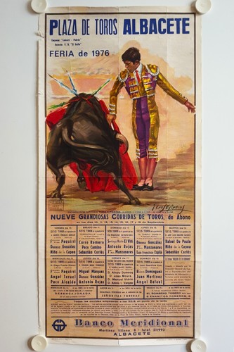 Affiche corrida plaza toros - affiche,
