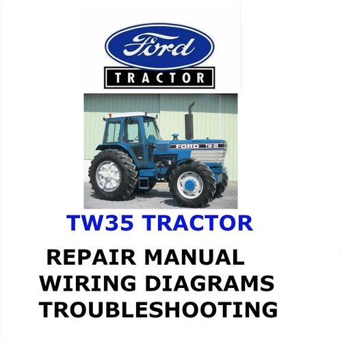 Ford tw35 trattore manuale - tw35,