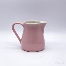 Vintage Ceramica Brocca Latte IN Stile Rustico, Pastello/Rosa 13cm