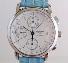 Longines Le Grand Classique Chrono Ref.7725 Acciaio, 38mm Cal.667 anni '90
