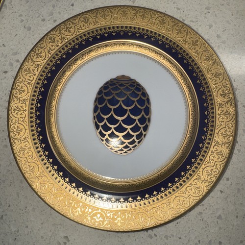 Set piatti uova faberge - set, 4