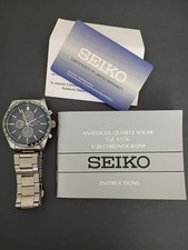 Seiko Solar 1/20 Cronografo
